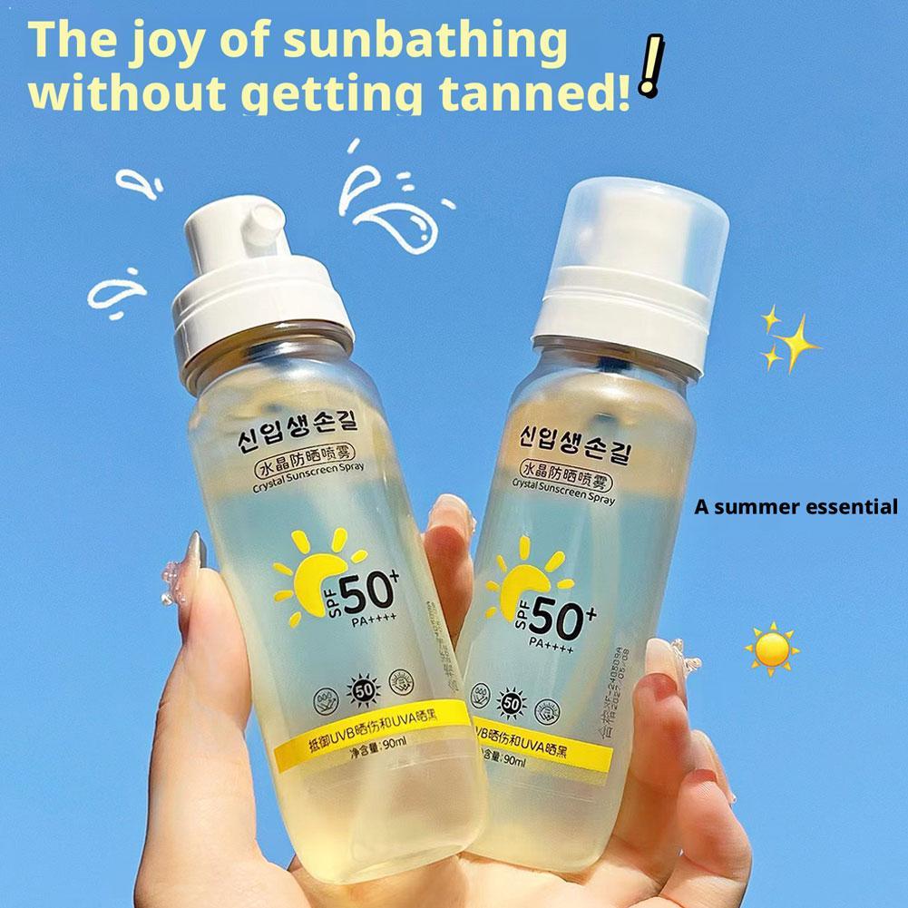 Spf 50 Sunscreen - 한국산 SPF 50+ 선스크린 스프레이 가볍고