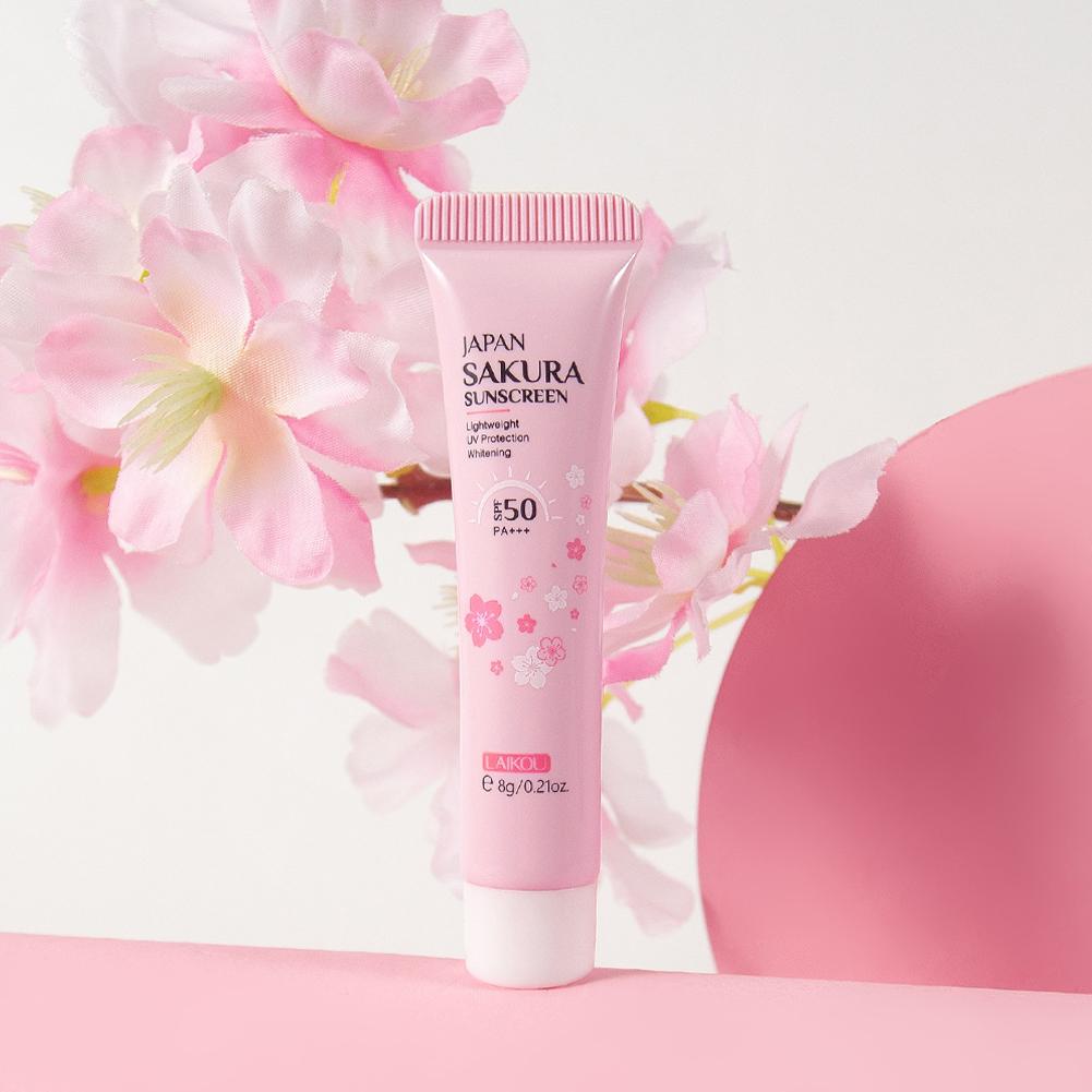 Spf 50 Sunscreen - 사쿠라 선스크린 화이트닝 크림 아이솔레이션 UV