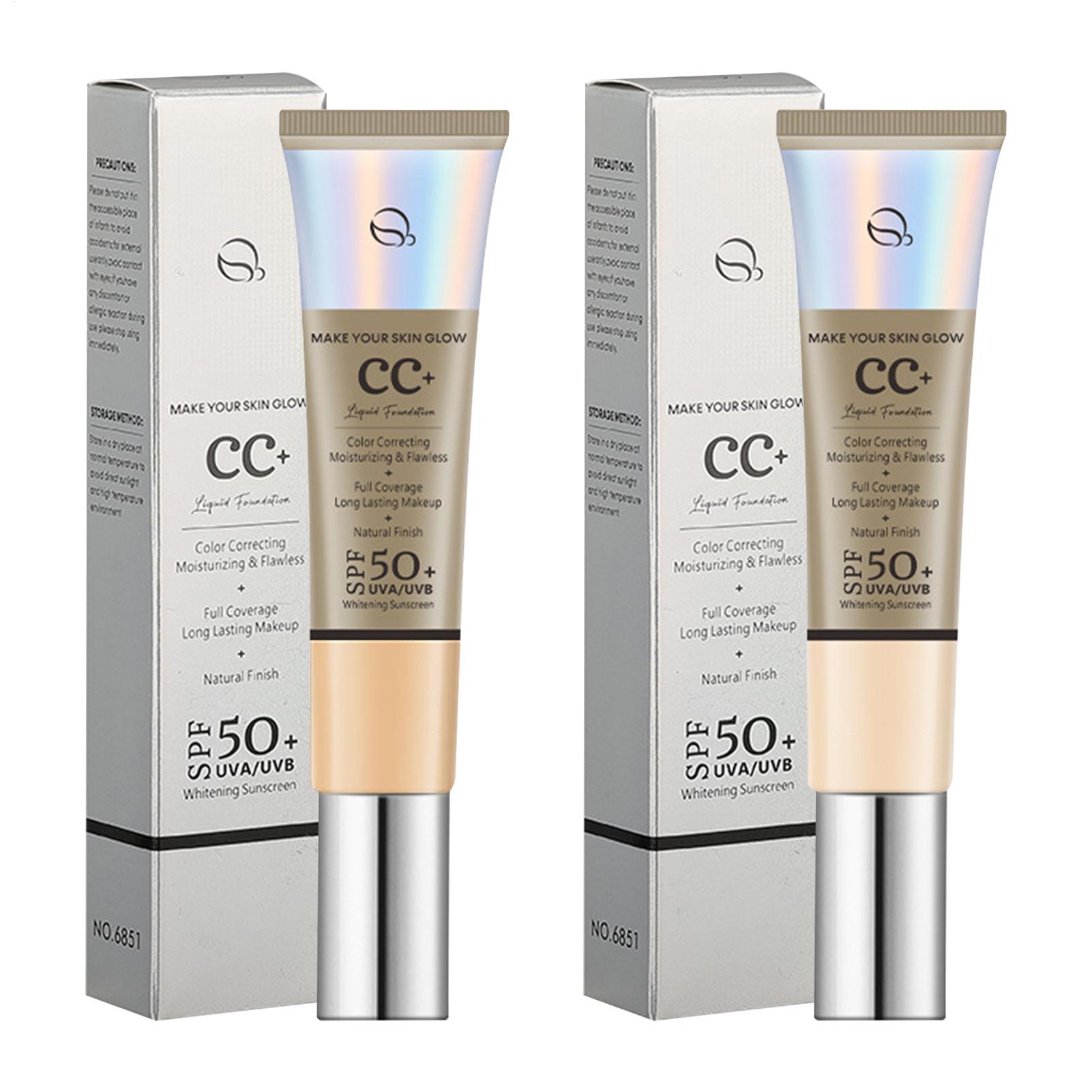 Spf 50 Sunscreen - CC크림 파운데이션 SPF 50 자외선 차단
