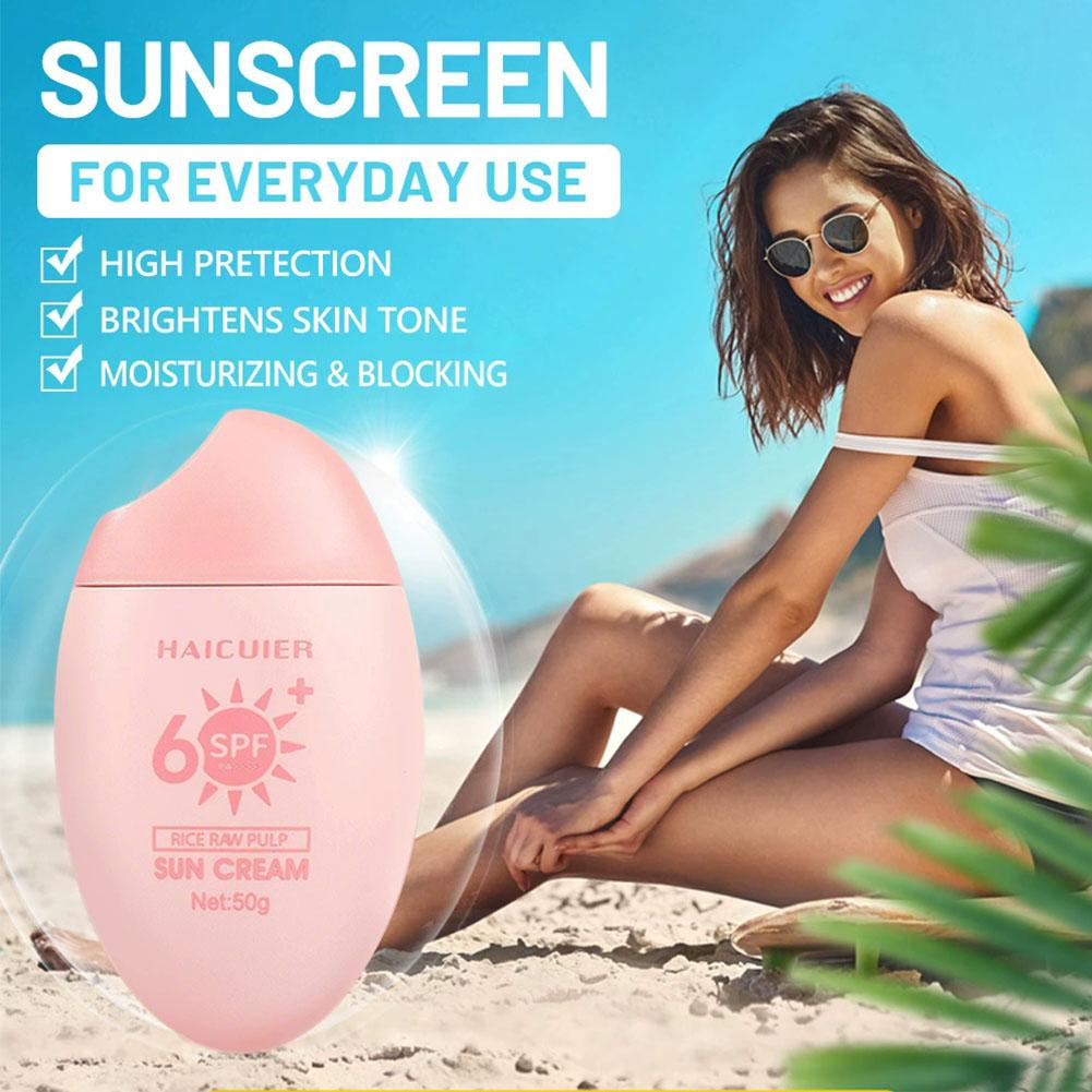 SPF50+ 썬스크린 라이스 원료 펄프 보습 방수 자외 - Spf 50 Sunscreen 리뷰 및 가격