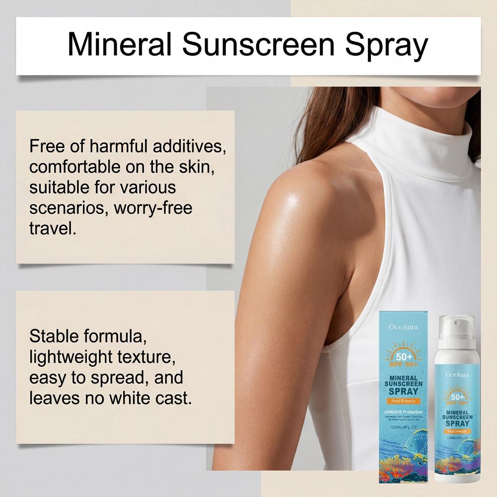 SPF50+ 선스크린 스프레이, 끈적이지 않는 무향 선 - Spf 50 Sunscreen 리뷰 및 가격