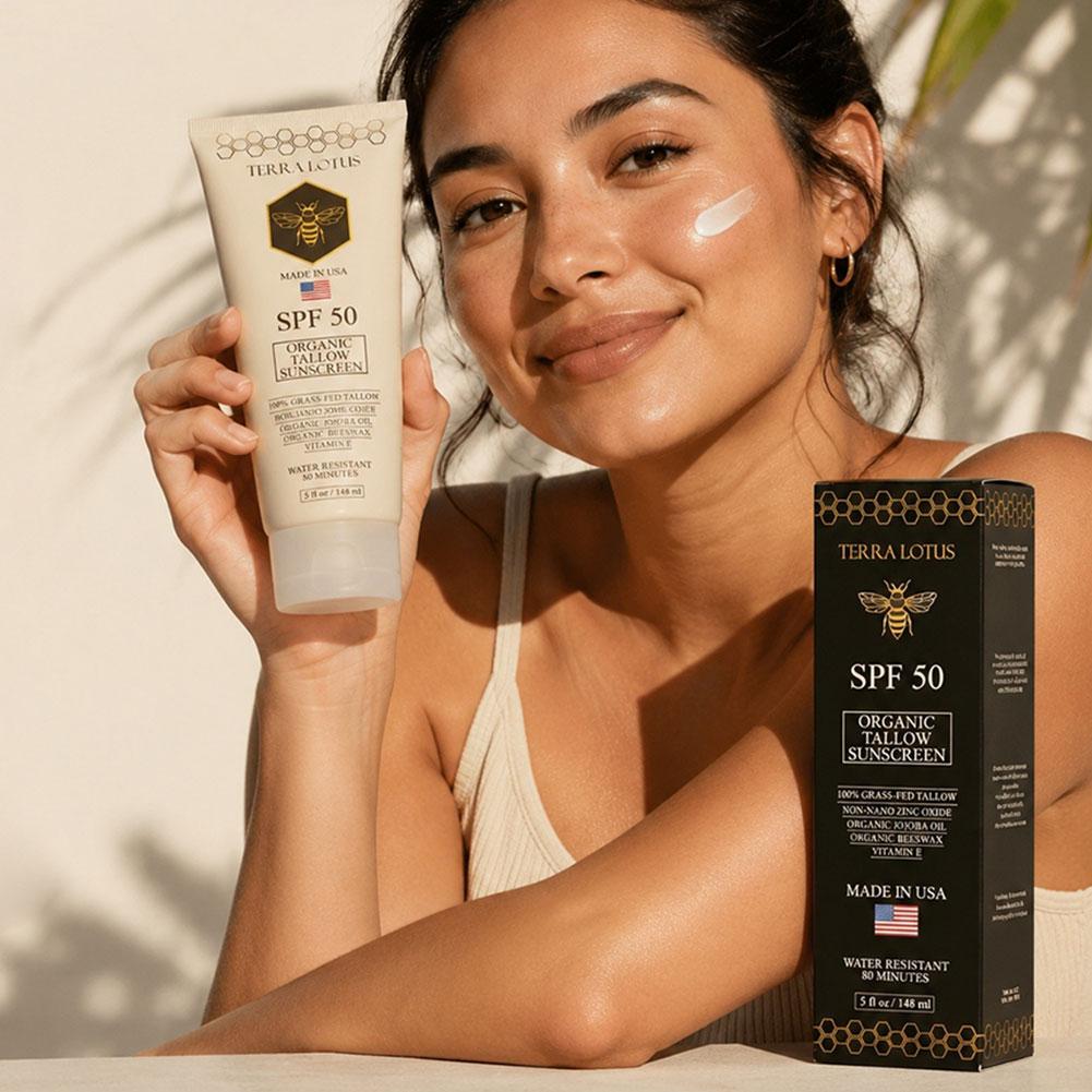 유기농 탈로우 선크림 SPF 50 미네랄 선블록 방수  - Spf 50 Sunscreen 리뷰 및 가격