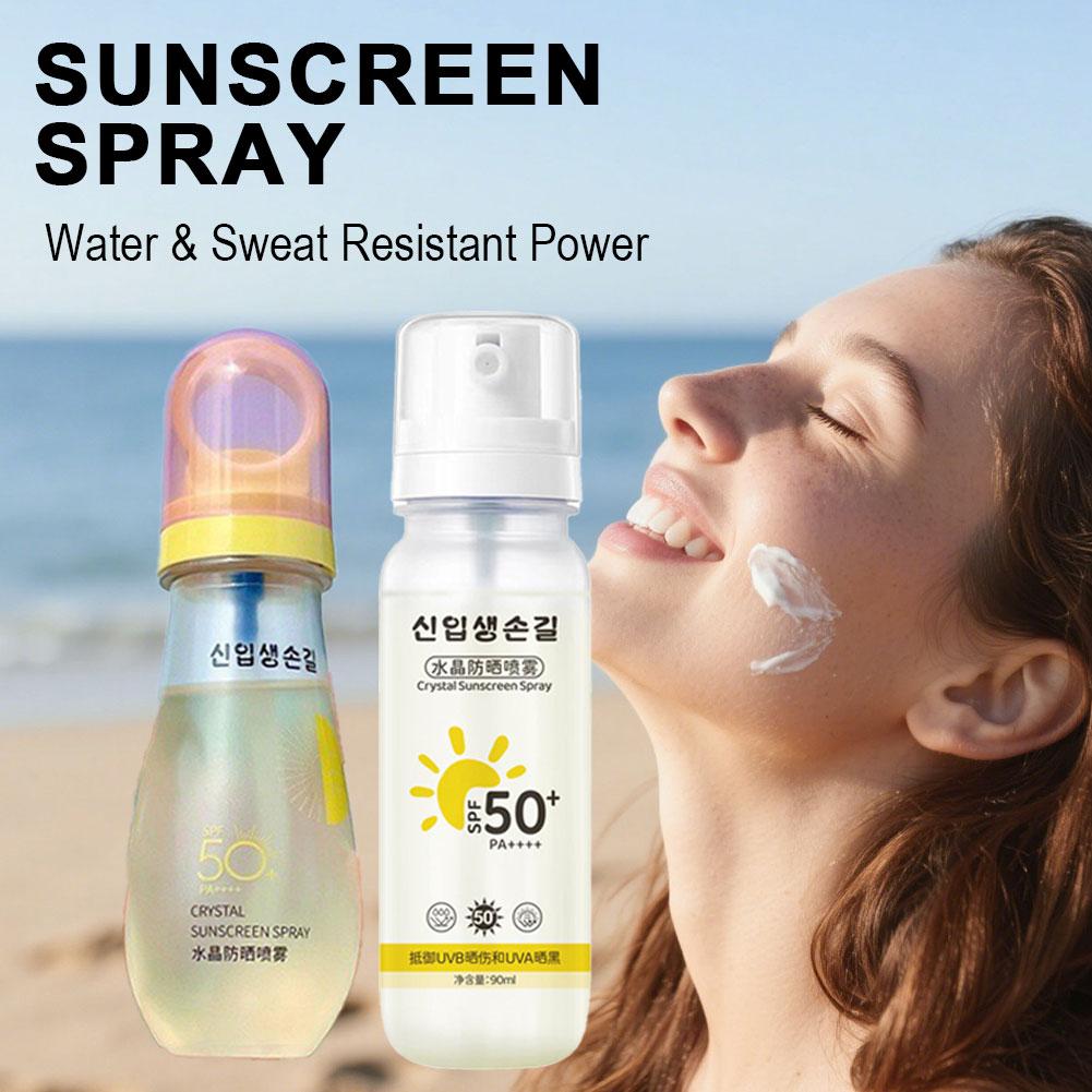 한국산 SPF 50+ 선스크린 스프레이 가볍고 다기능적 - Spf 50 Sunscreen 리뷰 및 가격