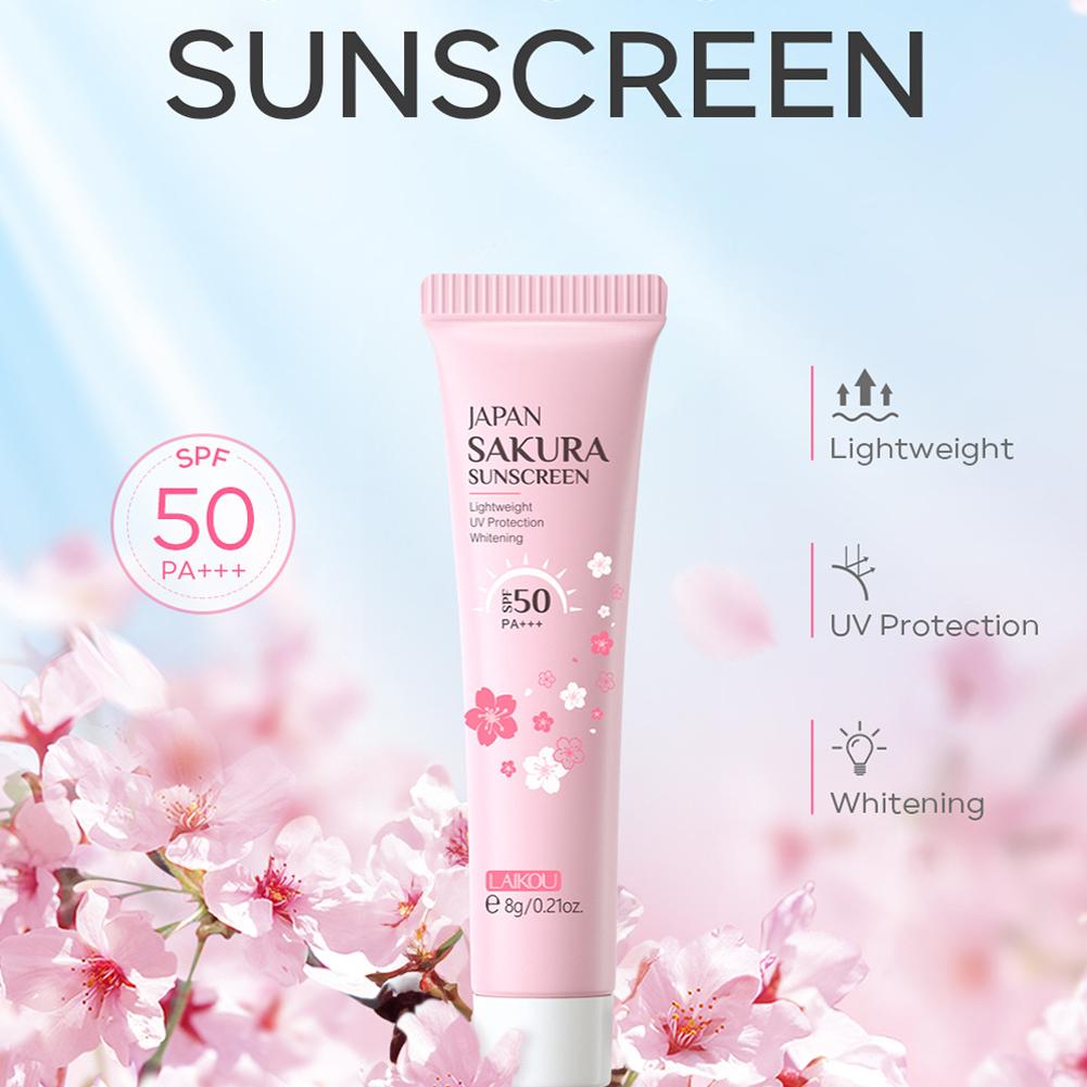 사쿠라 선스크린 화이트닝 크림 아이솔레이션 UV 프로텍 - Spf 50 Sunscreen 리뷰 및 가격